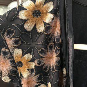 Women's short-sleeve SHRUG cover-up